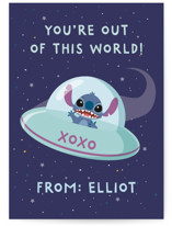 Out of this World Classroom Valentine's Day Cards