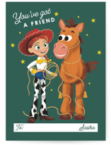 Jessie and Bullseye Best Friends Toy Story 2 Classroom Valentine's Day Cards