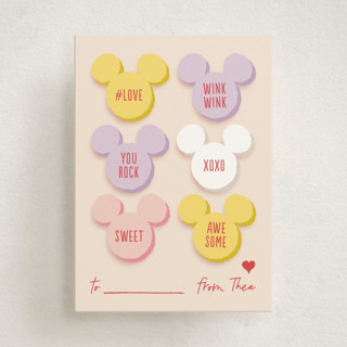 Disney's Mickey Mouse Sweetheads Classroom Valentine's Day Cards