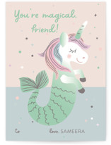 magical friend Classroom Valentine's Day Cards