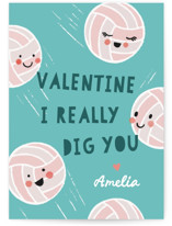 Dig you Classroom Valentine's Day Cards