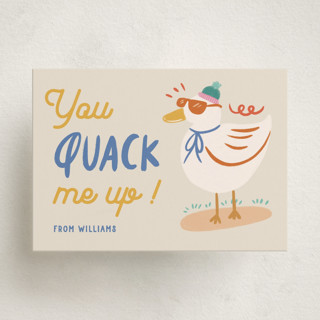 Quack Me Up Valentine Classroom Valentine's Day Cards