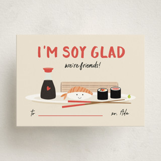 Soy Glad Classroom Valentine's Day Cards