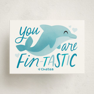 Dear Dolphin Classroom Valentine's Day Cards