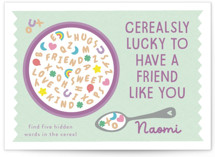 So lucky Classroom Valentine's Day Cards