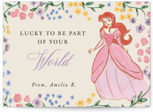 Disney's Ariel Friendship Classroom Valentine's Day Cards