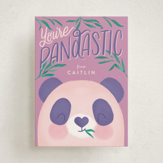 Pandastic Classroom Valentine's Day Cards