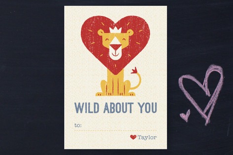 king of the hill valentines cards king of the jungle classroom s cards by minted king of the hill valentines cards king of the jungle classroom s cards by minted