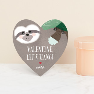 Little Sloth Classroom Valentine's Day Cards