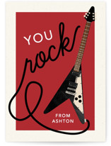 You Rock! Classroom Valentine's Day Cards