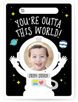 Outta This World Classroom Valentine's Day Cards