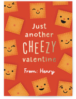 Cheezy Foil-Pressed Classroom Valentine's Day Cards