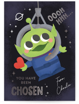 You've been Chosen Valentine Foil-Pressed Classroom Valentine's Day Cards