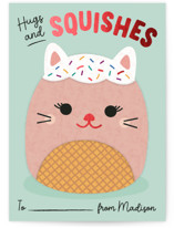 Hugs & Squishes Foil-Pressed Classroom Valentine's Day Cards