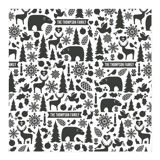 Wintery Mix Personalized Wrapping Paper Sheets