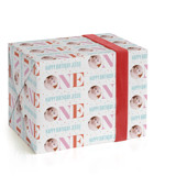 One Personalized Wrapping Paper Sheets