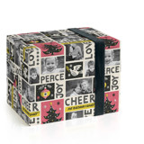 Retro Album Personalized Wrapping Paper Sheets