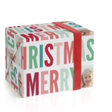 Happy Lettering Personalized Wrapping Paper Sheets