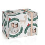 Cutesy woods Personalized Wrapping Paper Sheets