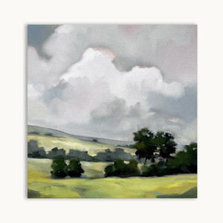 Custom Landscape 16 x 16 Oil Painting Commission Commissioned Original Painting