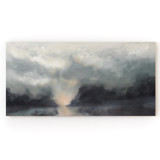 Abstract Landscape, 24x48in., Painting Commission Commissioned Original Painting