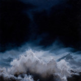 Dramatic Seascape: 30" x 30" Commissioned Original Painting Commissioned Original Painting