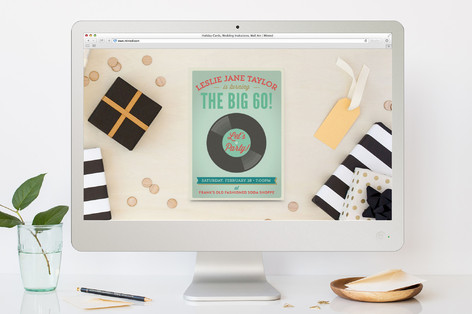 A Record Year Birthday Party Online Invitations