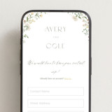 Digital Wedding Address Collection Cards