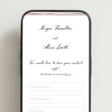 Digital Wedding Address Collection Cards