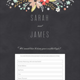 Digital Wedding Address Collection Cards