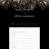 Digital Wedding Address Collection Cards