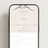 Digital Wedding Address Collection Cards