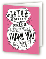 Ringing & Writing Bachelorette Party Thank You Cards