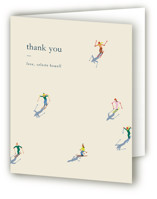 slope Bachelorette Party Thank You Cards