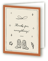 El Ranchero Bachelorette Party Thank You Cards