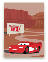Lightning McQueen Route... by Jill Means