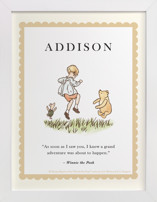 Disney's Winnie the Pooh Vintage Quotes Disney Art Prints