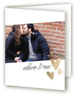 Floating Hearts Engagement Party Thank You Cards