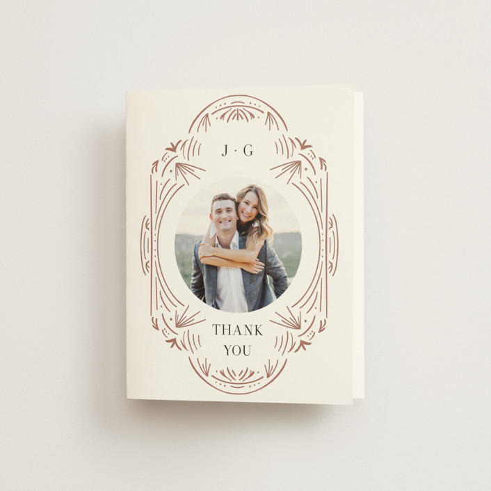 Glam Engagement Party Thank You Cards by Summer Winkelman Minted