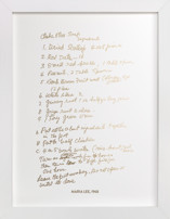 Your Text: Custom Foil Print Custom & Commissioned Art