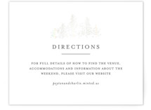 Golden Pines Gloss-Press® Direction Cards
