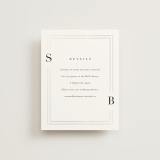 Side by Side Gloss-Press® Direction Cards