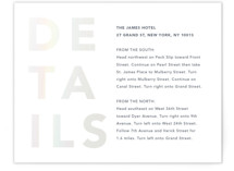 Bolden Gloss-Press® Direction Cards