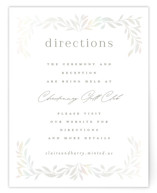 Clarity Gloss-Press® Direction Cards