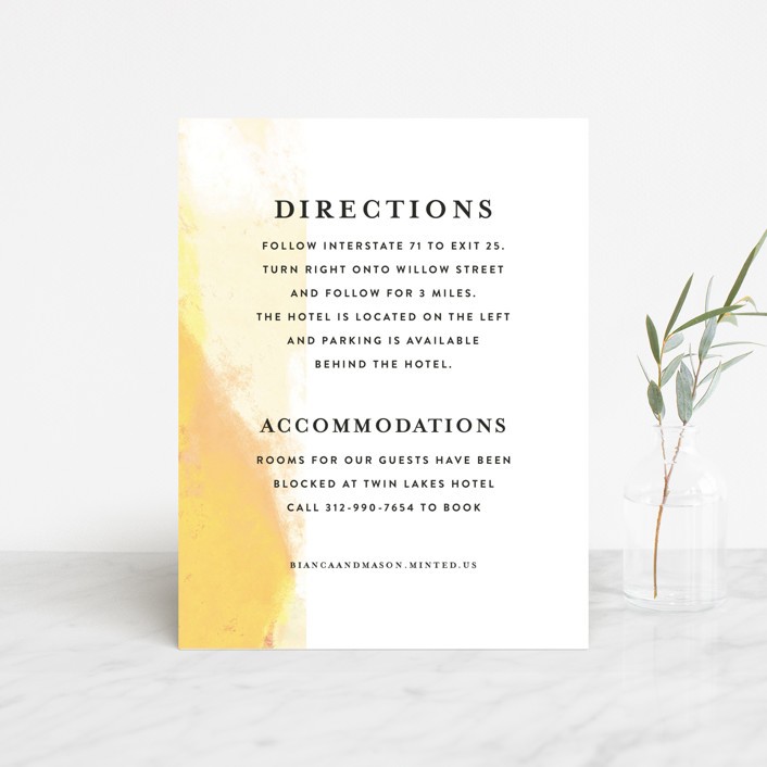 Upper Block Direction Cards by Lea Velasquez | Minted