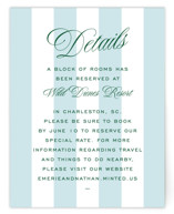 Island Palm Direction Cards