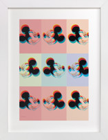 3D Mickey Mouse Disney Art Prints