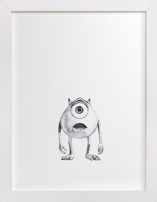 Mike Wazowski Disney Art Prints