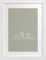 The Trio from Disney's The Lion King Disney Art Prints