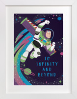 Disney and Pixar Buzz Lightyear Disney Art Prints